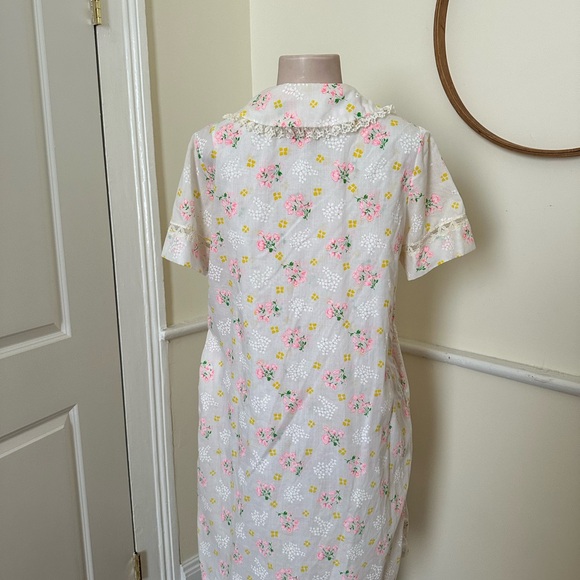 Vintage union made Peignoir set cottage core - Picture 5 of 16